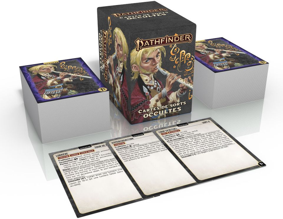 Pathfinder 2 - Cartes de sorts Occultes image