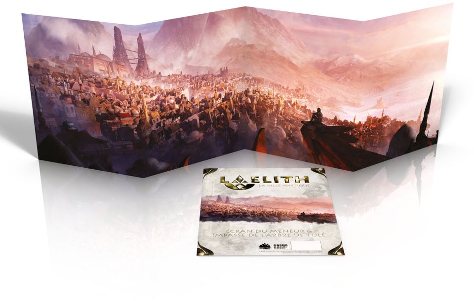 Laelith - Ecran du MJ (+ livret Impasse de l'arbre de Tulé) image